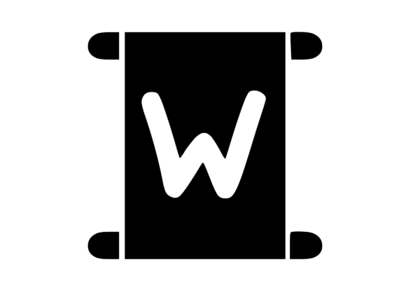 Old Scroll with Playful Mono W Review
