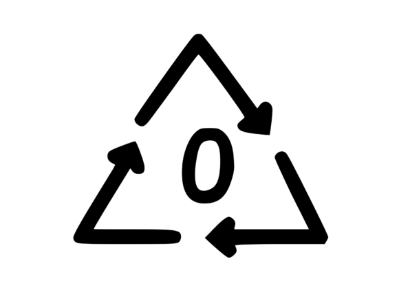 Recycle Symbol with Playful Mono 0 Review