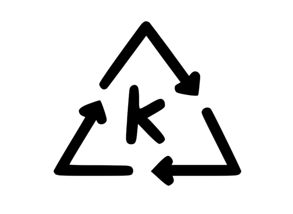 Recycle Symbol with Playful Mono K Review